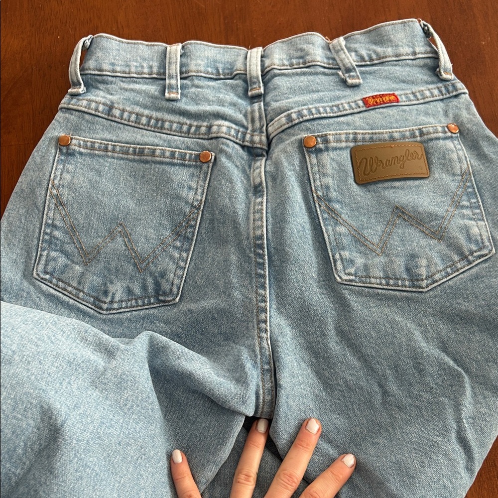 Wrangler womens jeans 1x32 straight leg